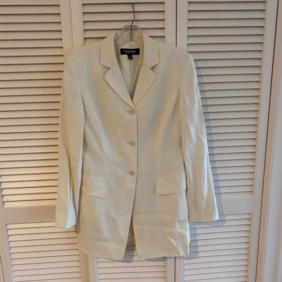 Emanuel by Emanuel Ungaro wool blend blazer-10 - Picture 1 of 6